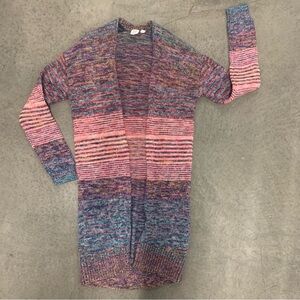 GAP Women's Multicolor Open-Front Cardigan